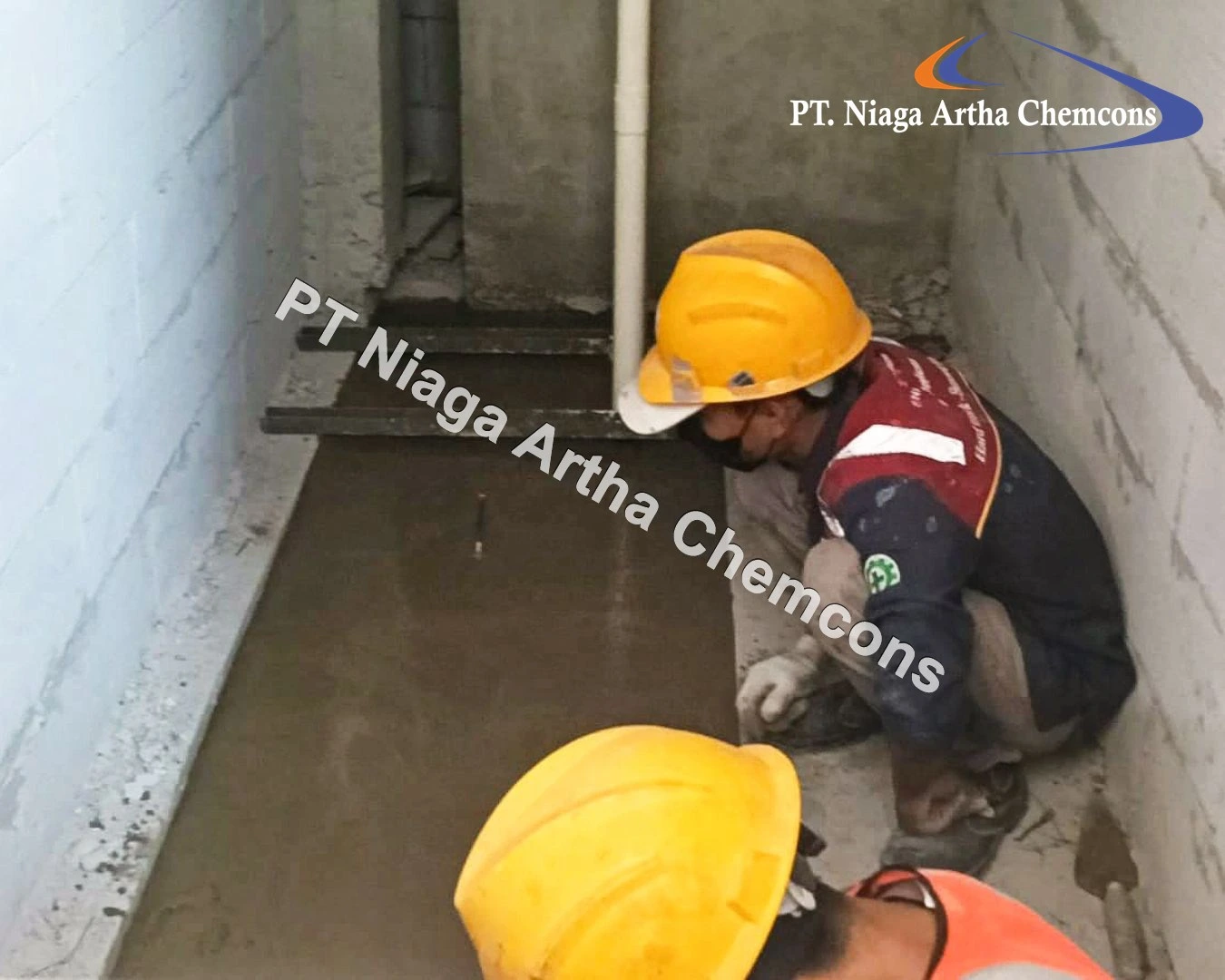 Proyek firestop system PT Niaga Artha Chemcons